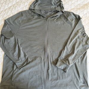 Nike Gray Dri-FIT Full Zip Hoodie